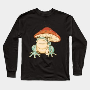 Cottagecore Mushroom Long Sleeve T-Shirt